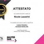 Prova Pratica Master Nail Revolution Certificato LIVELLO 8