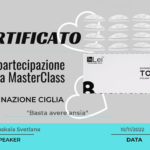 MASTERCLASS BASTA AVERE ANSIA